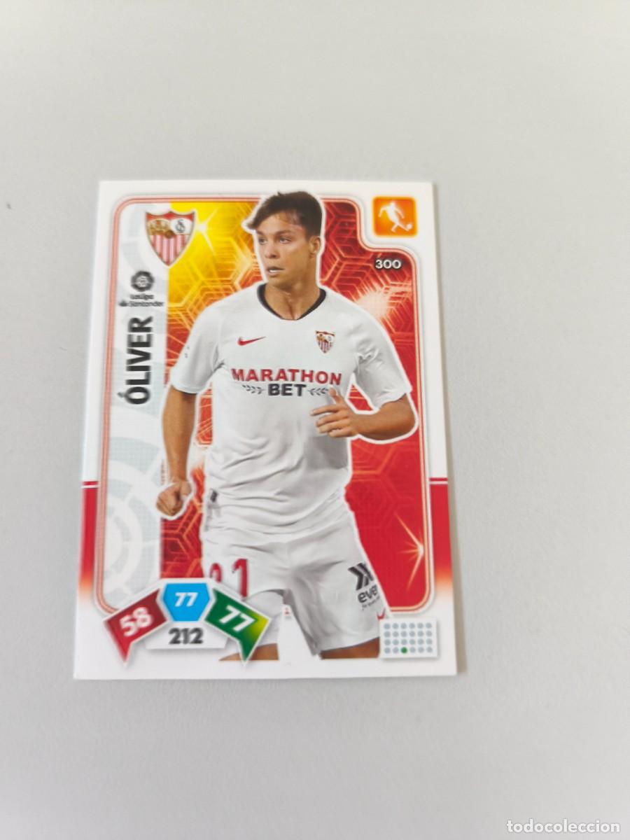 Cromos de f&uacute;tbol: ADRENALYN XL 2019 2020 19 20 SEVILLA OLIVER 300 CRM1