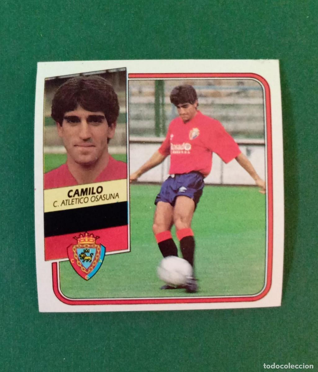 Cromos de f&uacute;tbol: Liga Este F&uacute;tbol 1989 1990 89 90 Camilo Club Atl&eacute;tico Osasuna NUNCA PEGADO