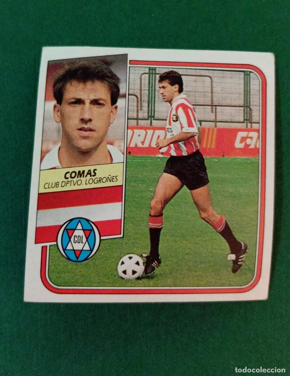 Cromos de f&uacute;tbol: Liga Este F&uacute;tbol 1989 1990 89 90 Comas Logro&ntilde;&eacute;s NUNCA PEGADO