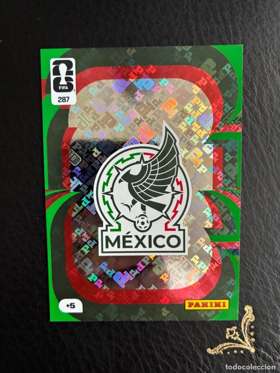 Cromos de f&uacute;tbol: 287 ESCUDO M&Eacute;XICO FIFA WORLD CUP ADRENALYN MUNDIAL 2026 26 PANINI