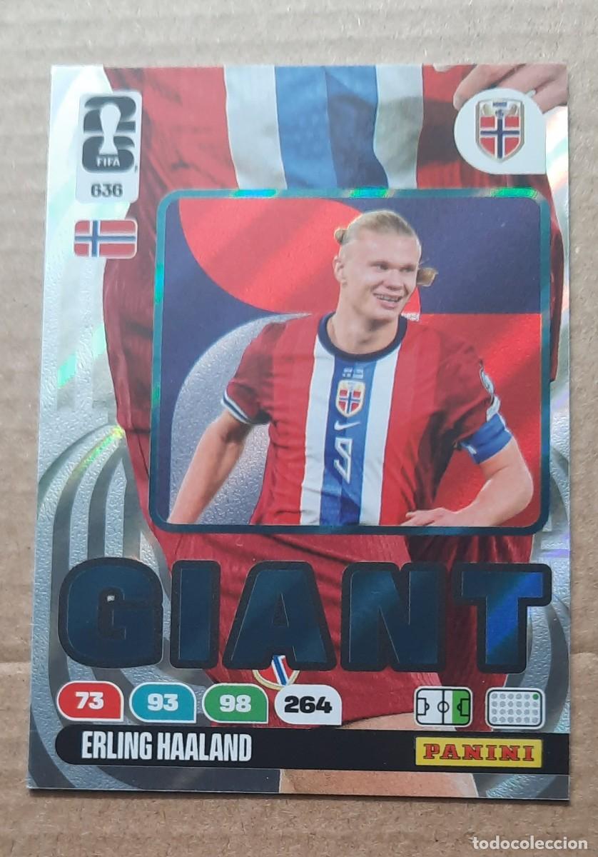 Cromos de f&uacute;tbol: Fifa World Cup 2026, 636 Giant Erling Haaland