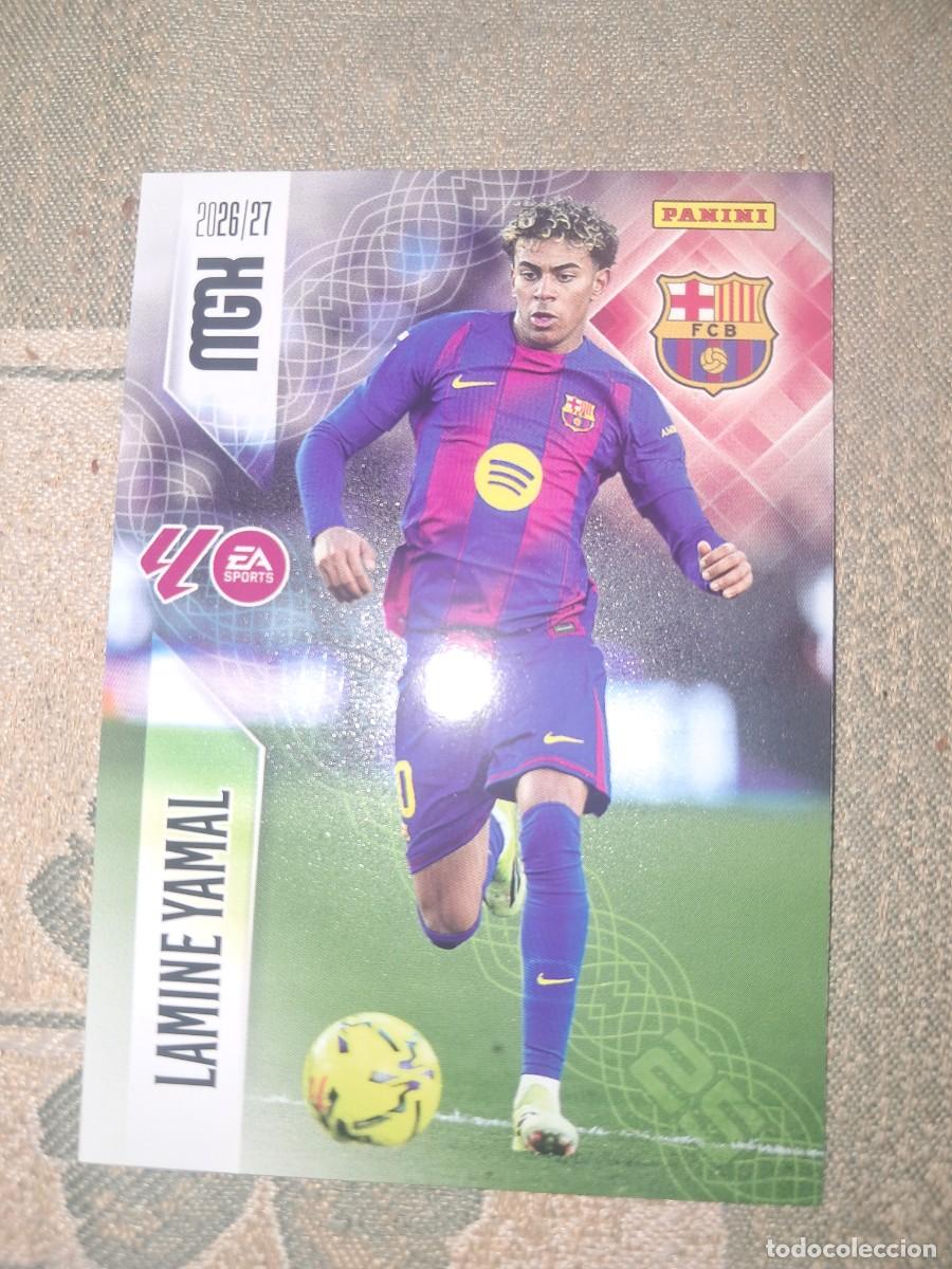 Cromos de f&uacute;tbol: CARD MEGACRACKS TEMPORADA 26/27: LAMINE YAMAL (FC BARCELONA), N&deg; 89