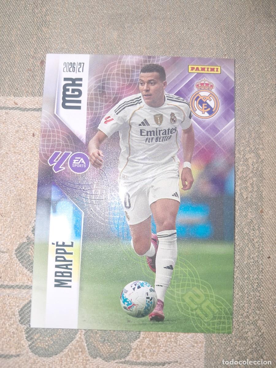 Cromos de f&uacute;tbol: CARD MEGACRACKS TEMPORADA 26/27: MBAPPE (REAL MADRID), N&deg; 232