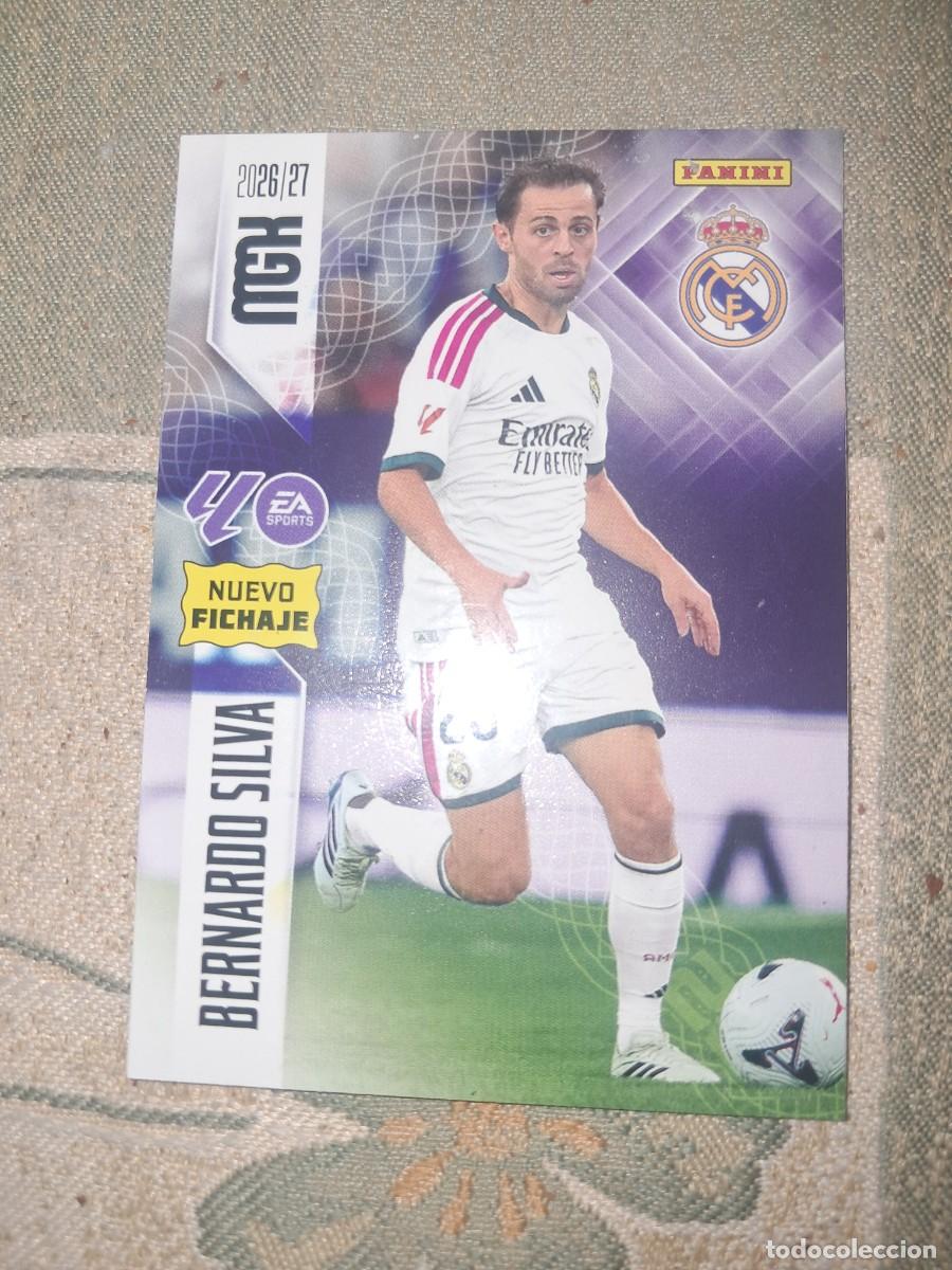 Cromos de f&uacute;tbol: CARD MEGACRACKS TEMPORADA 26/27: NUEVO FICHAJE BERNARDO SILVA, N&deg; 488