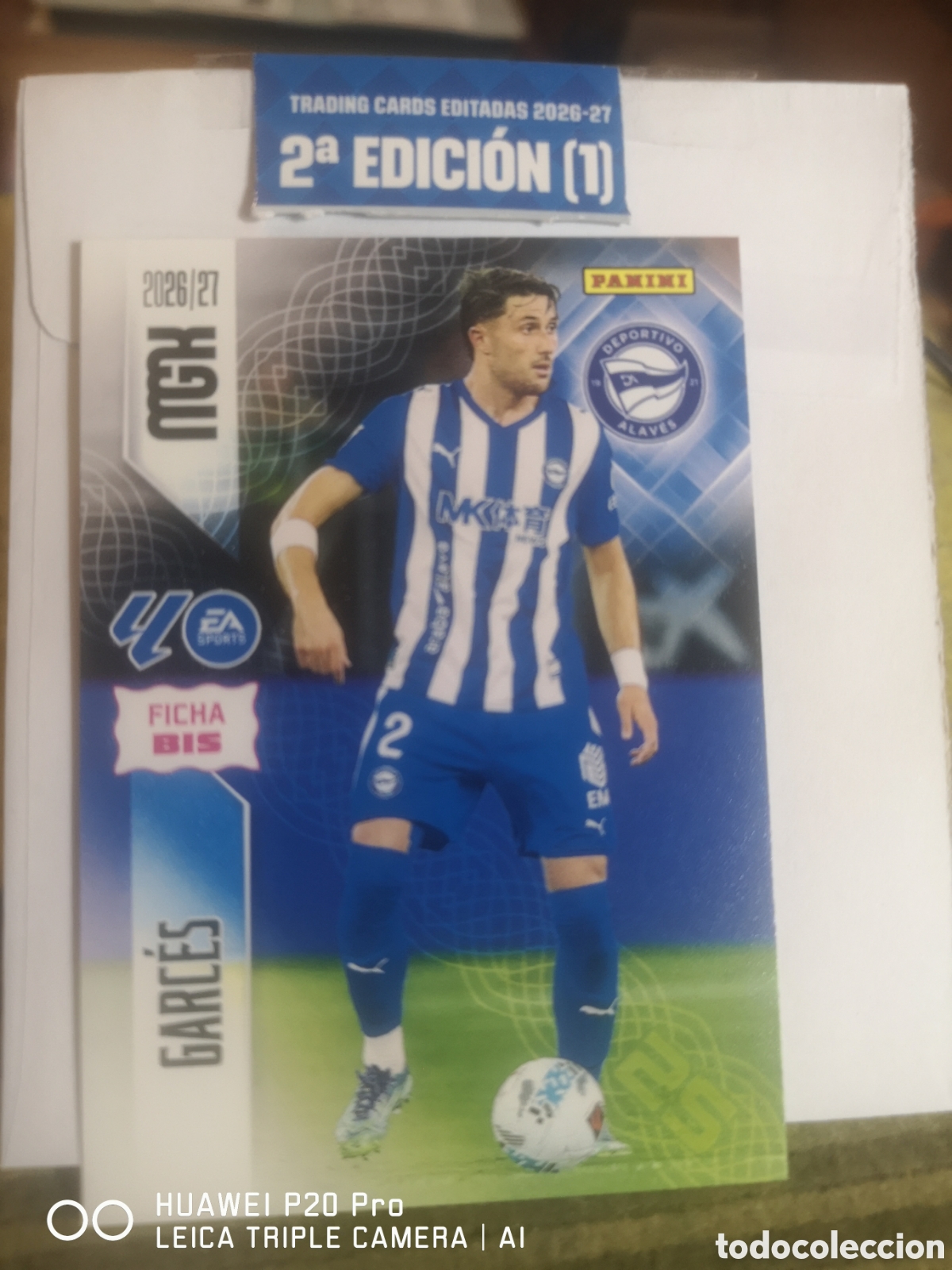 Cromos de f&uacute;tbol: MEGACRACKS 2026 2027 2026 27 GARCES 25 BIS - ALAVES