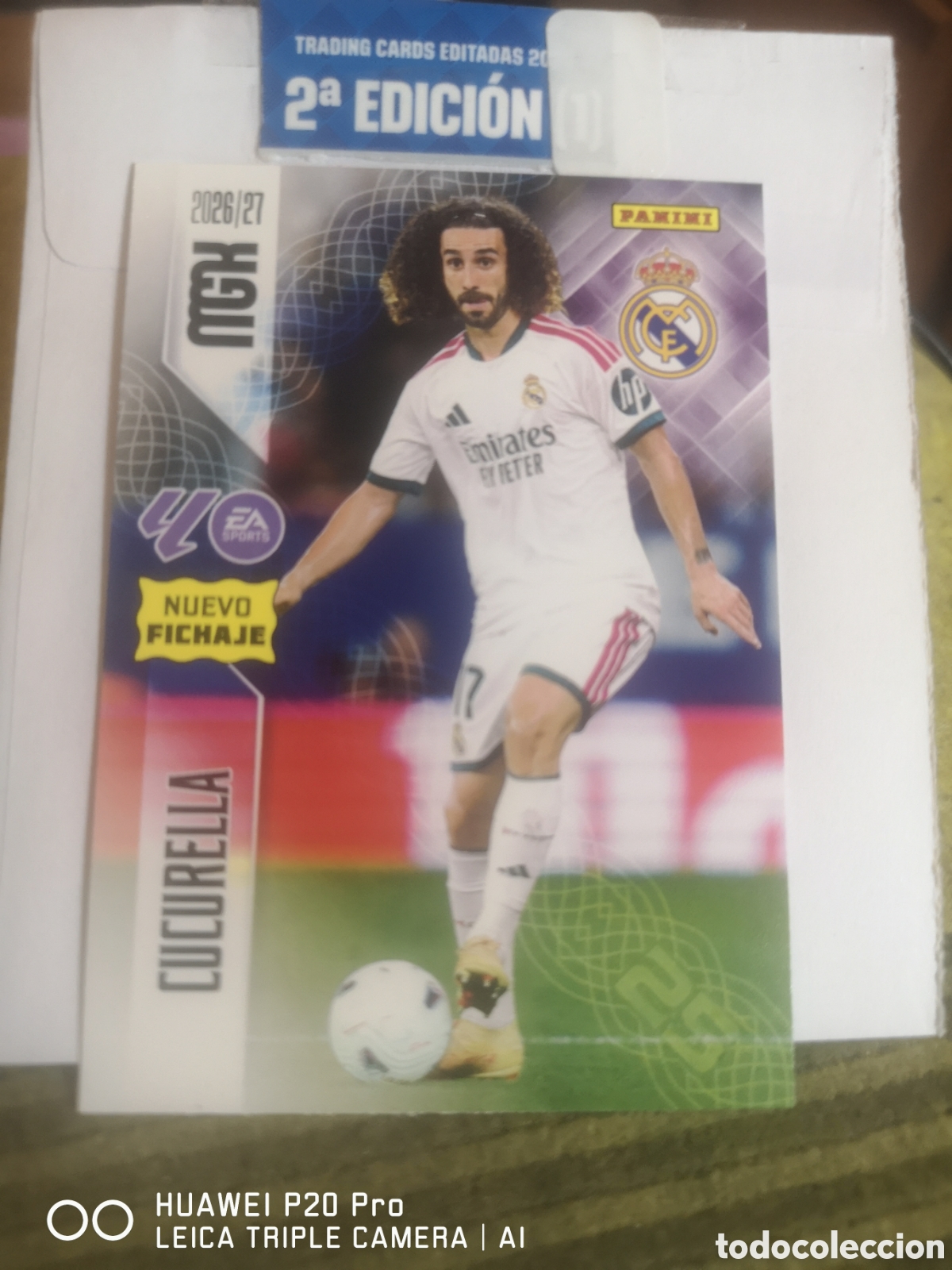 Cromos de f&uacute;tbol: MEGACRACKS 2026 2027 2026 27 CUCURELLA NUEVO FICHAJE 451 - REAL MADRID