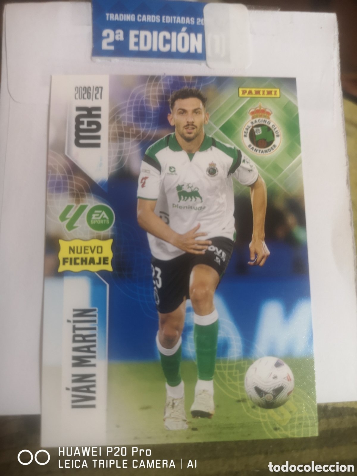 Cromos de f&uacute;tbol: MEGACRACKS 2026 2027 2026 27 IVAN MARTIN NUEVO FICHAJE 481 - RACING SANTANDER