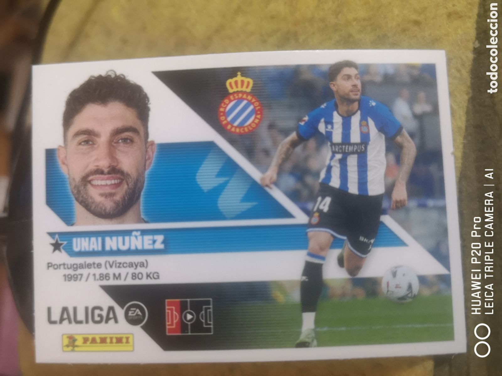 Cromos de f&uacute;tbol: LIGA ESTE 2026 2027 2026 27 ULTIMOS FICHAJES 27 NU&Ntilde;EZ - ESPA&Ntilde;OL