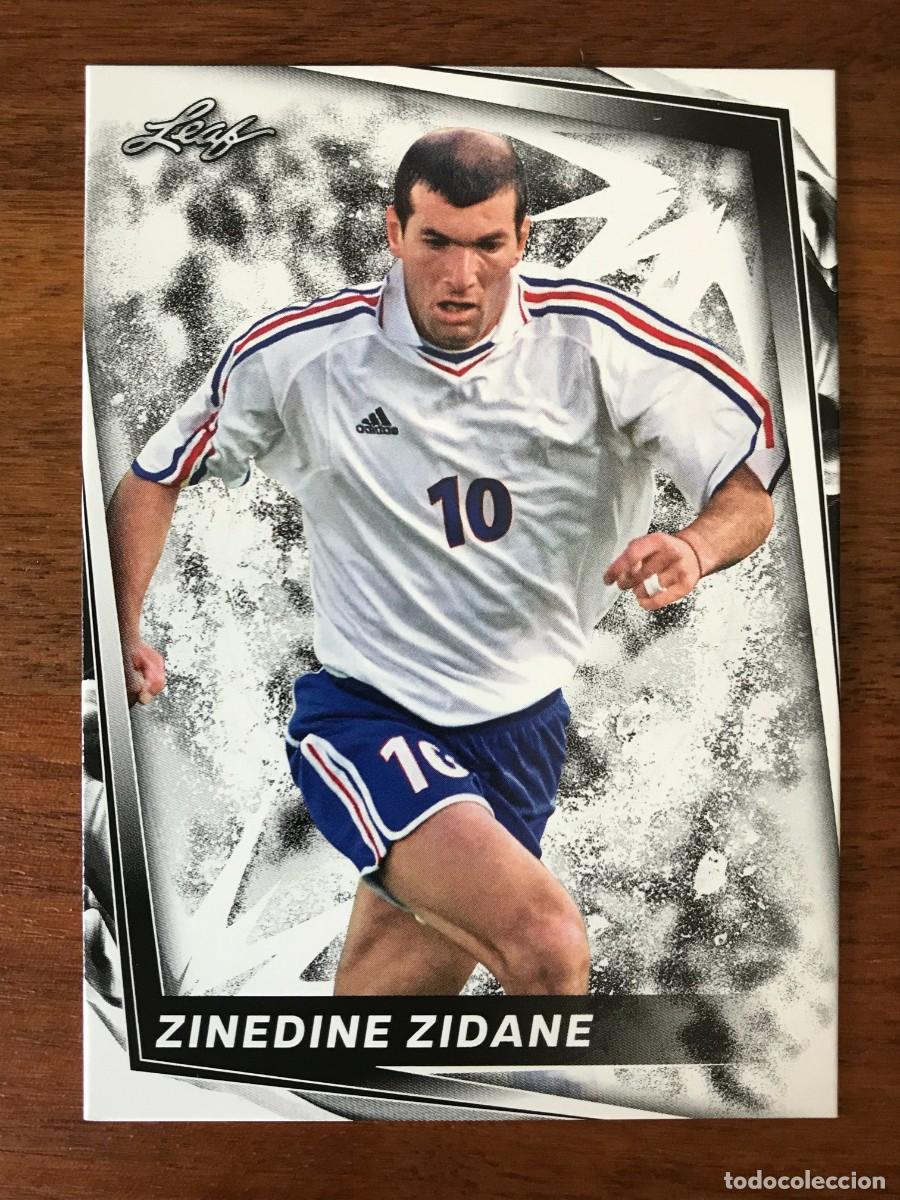 Cromos de f&uacute;tbol: ZINEDINE ZIDANE - FRANCIA - LEAF 2024 24