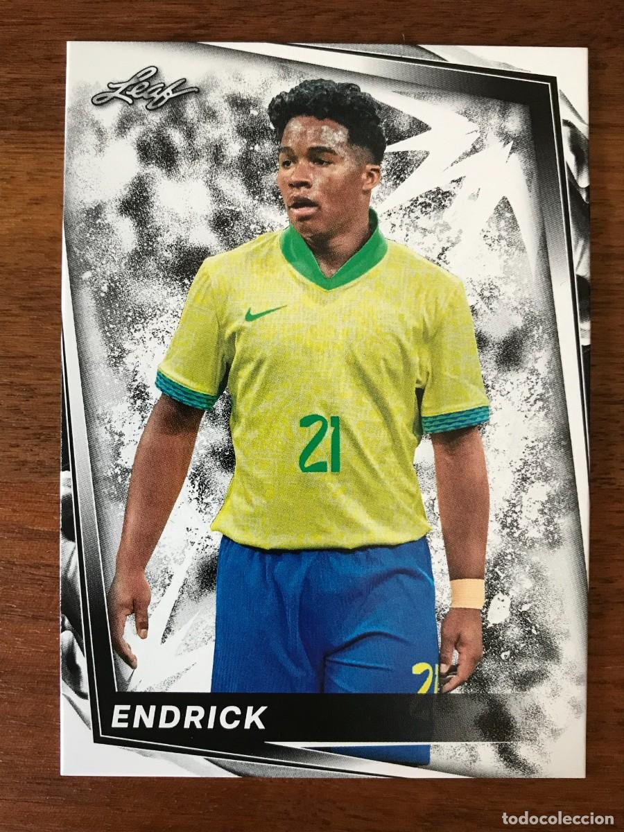 Cromos de f&uacute;tbol: ENDRICK - BRASIL - LEAF 2024 24 - Foto 1