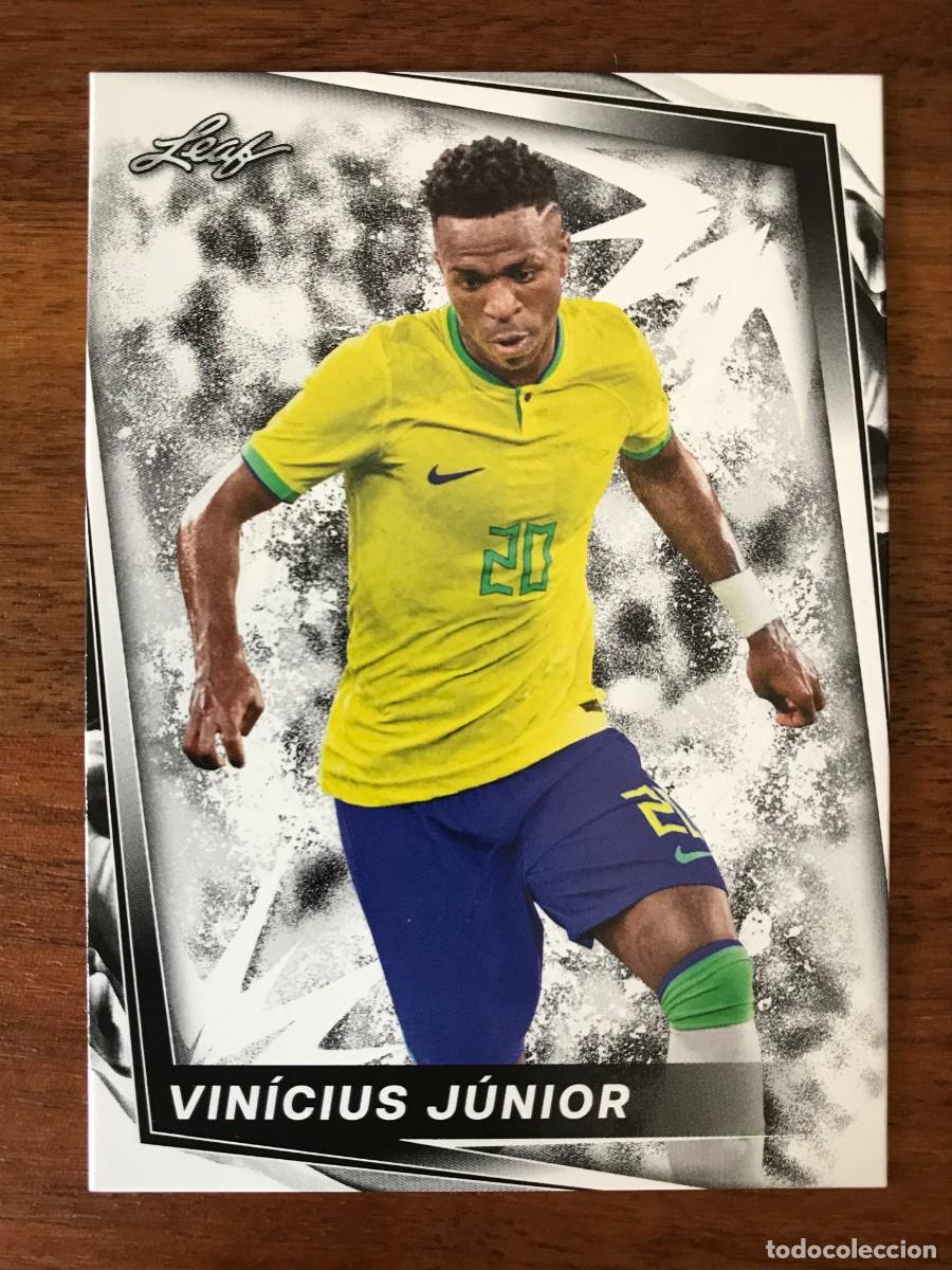 Cromos de f&uacute;tbol: VINICIUS JUNIOR - BRASIL - LEAF 2024 24