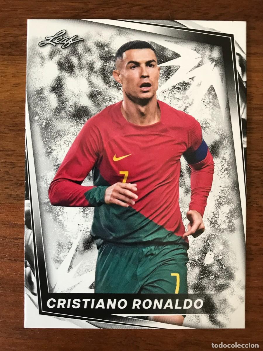 Cromos de f&uacute;tbol: CRISTIANO RONALDO - PORTUGAL - LEAF 2024 24