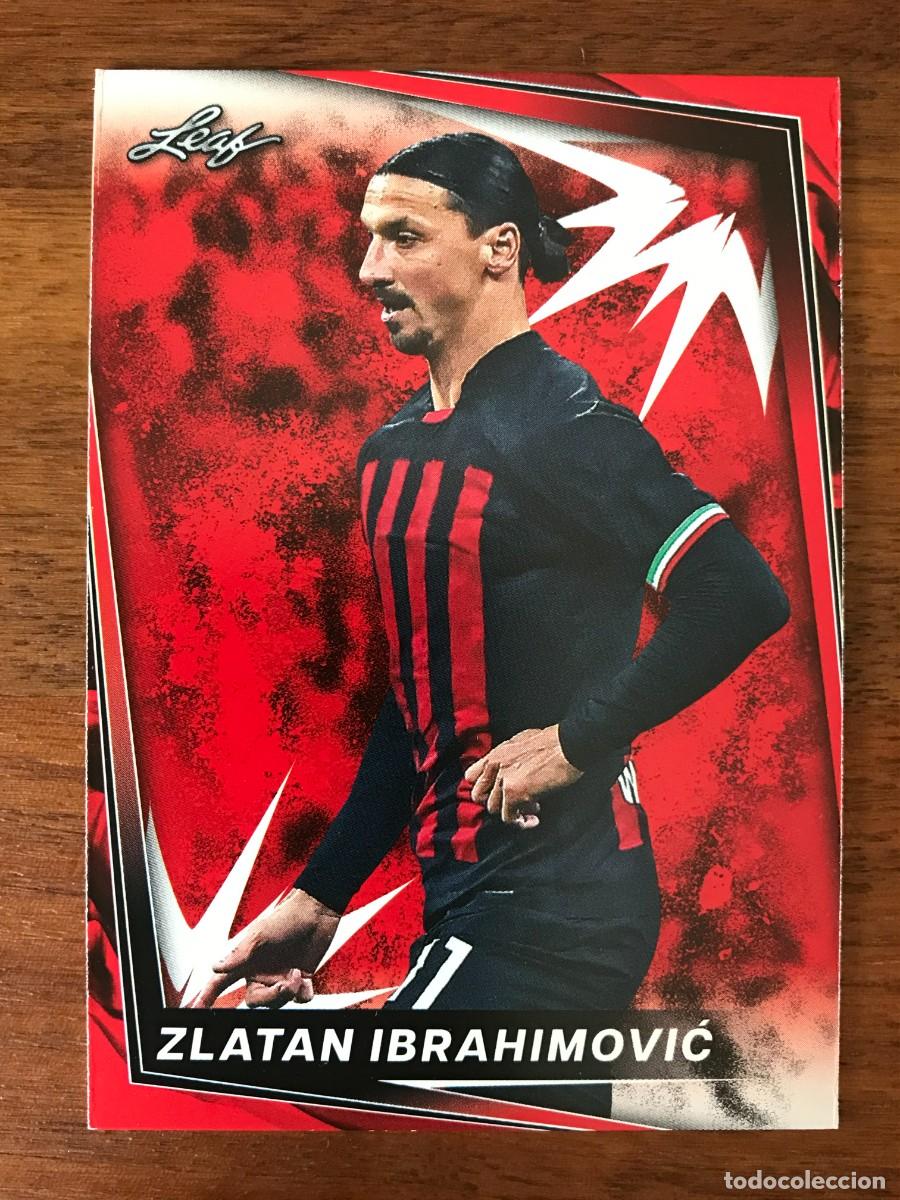Cromos de f&uacute;tbol: ZLATAN IBRAHIMOVIC - AC MILAN - RED - LEAF 2024 24