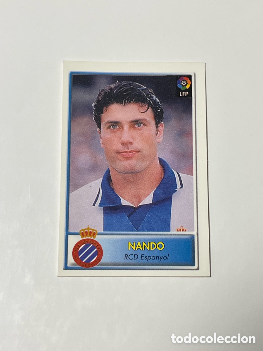 Cromos de f&uacute;tbol: Nando Espanyol 95/96 Bollycao #69