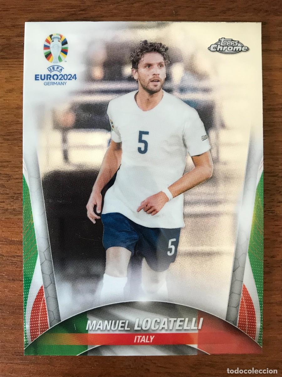 Cromos de f&uacute;tbol: MANUEL LOCATELLI - ITALIA - TOPPS CHROME UEFA EURO 2024 24
