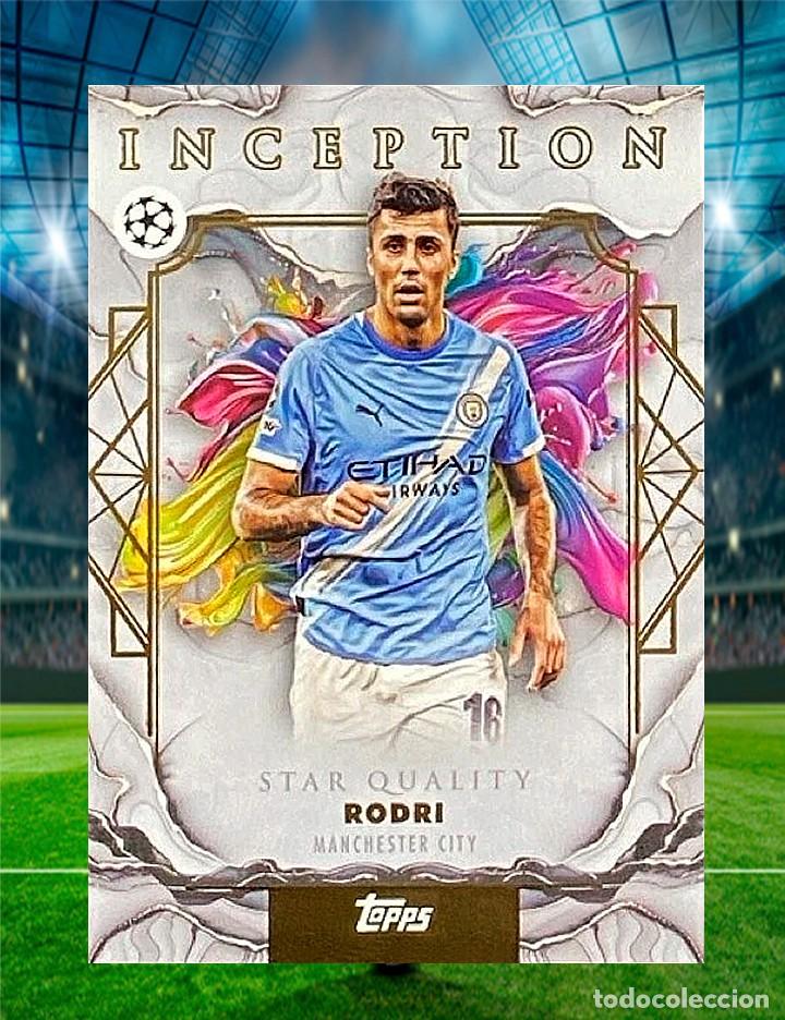 Cromos de f&uacute;tbol: Rodri 2025-26 Topps Inception UCC Star Quality
