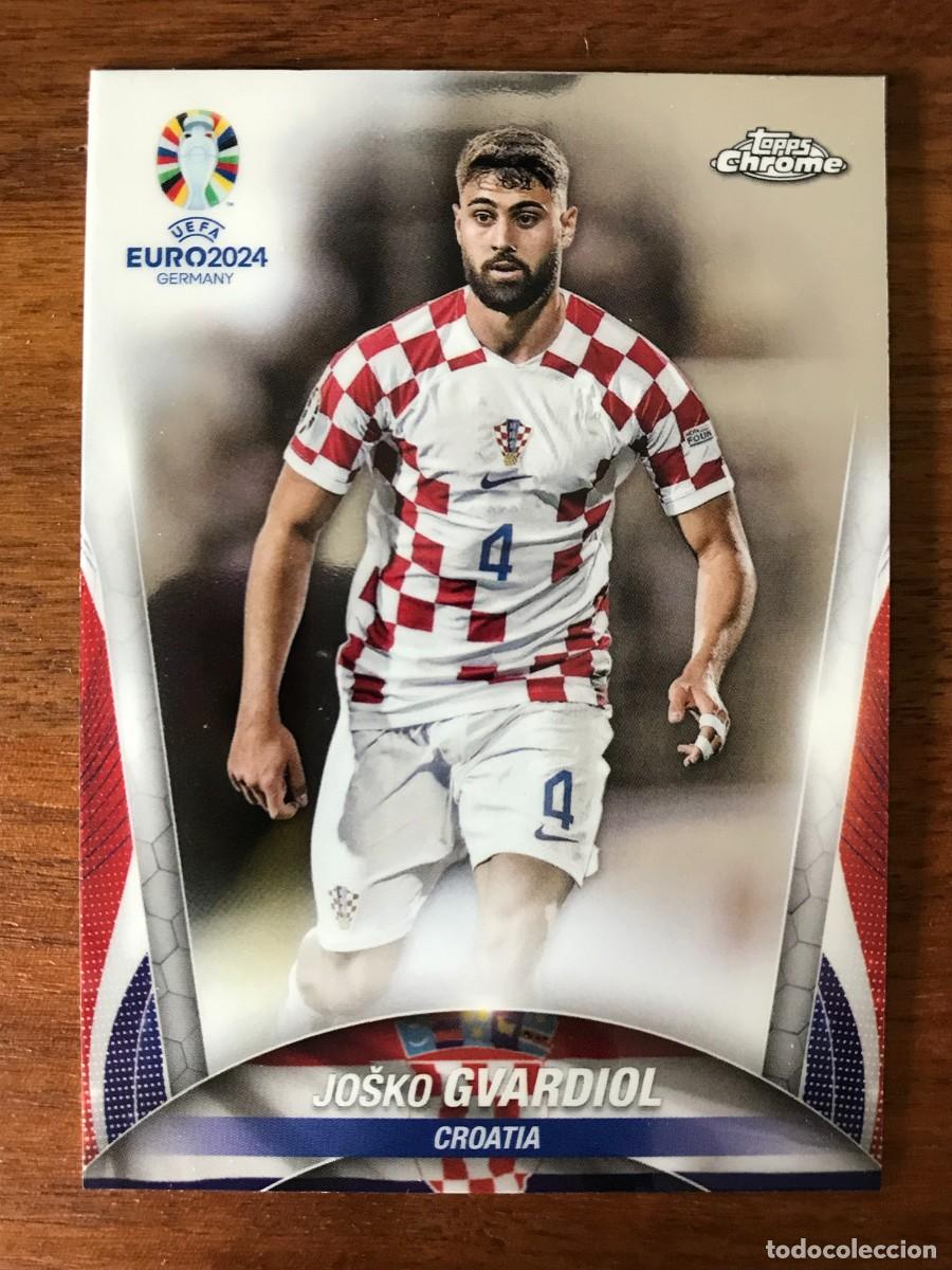 Cromos de f&uacute;tbol: JOSKO GVARDIOL - CROACIA - TOPPS CHROME UEFA EURO 2024 24