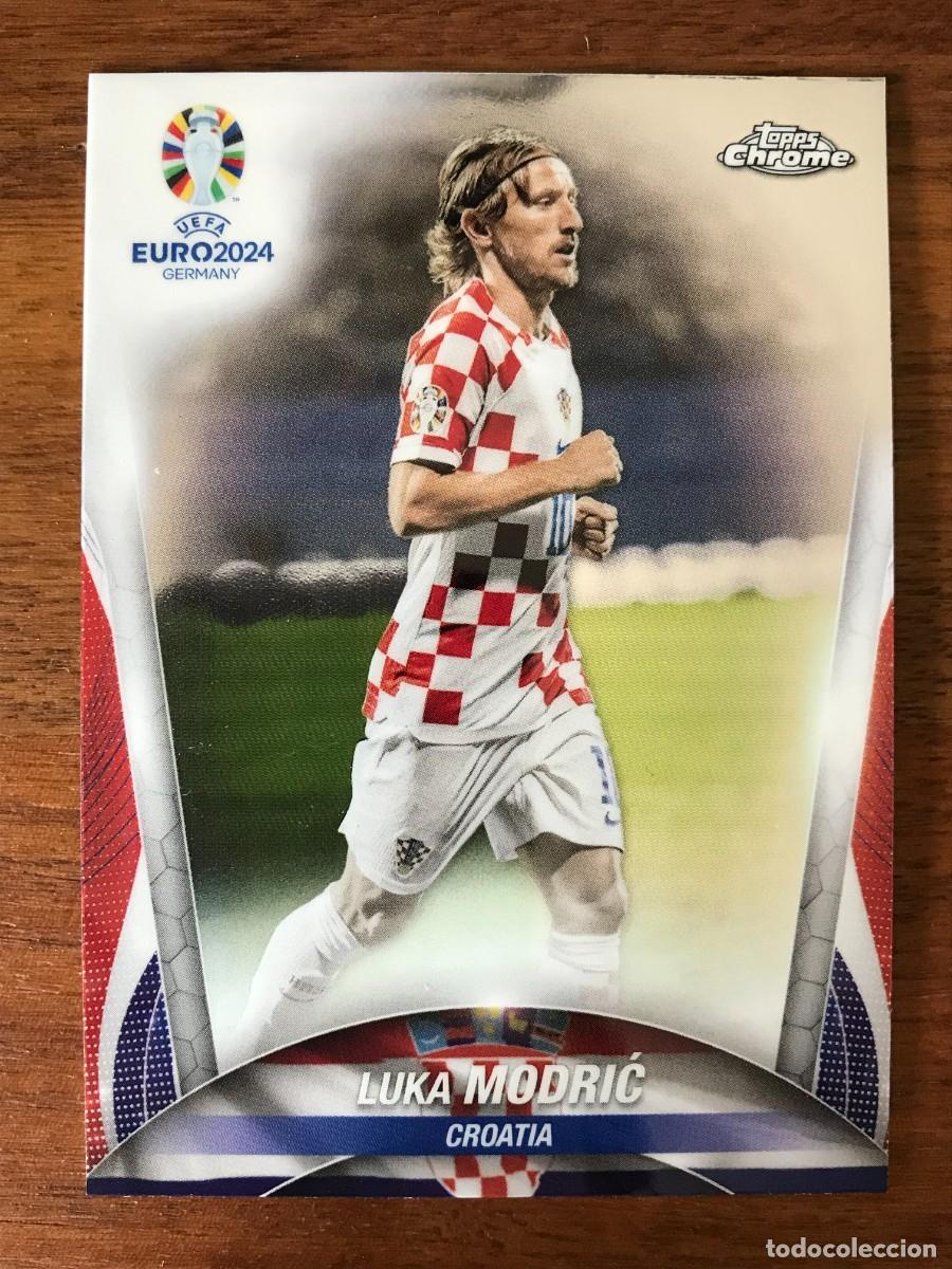Cromos de f&uacute;tbol: LUKA MODRIC - CROACIA - TOPPS CHROME UEFA EURO 2024 24