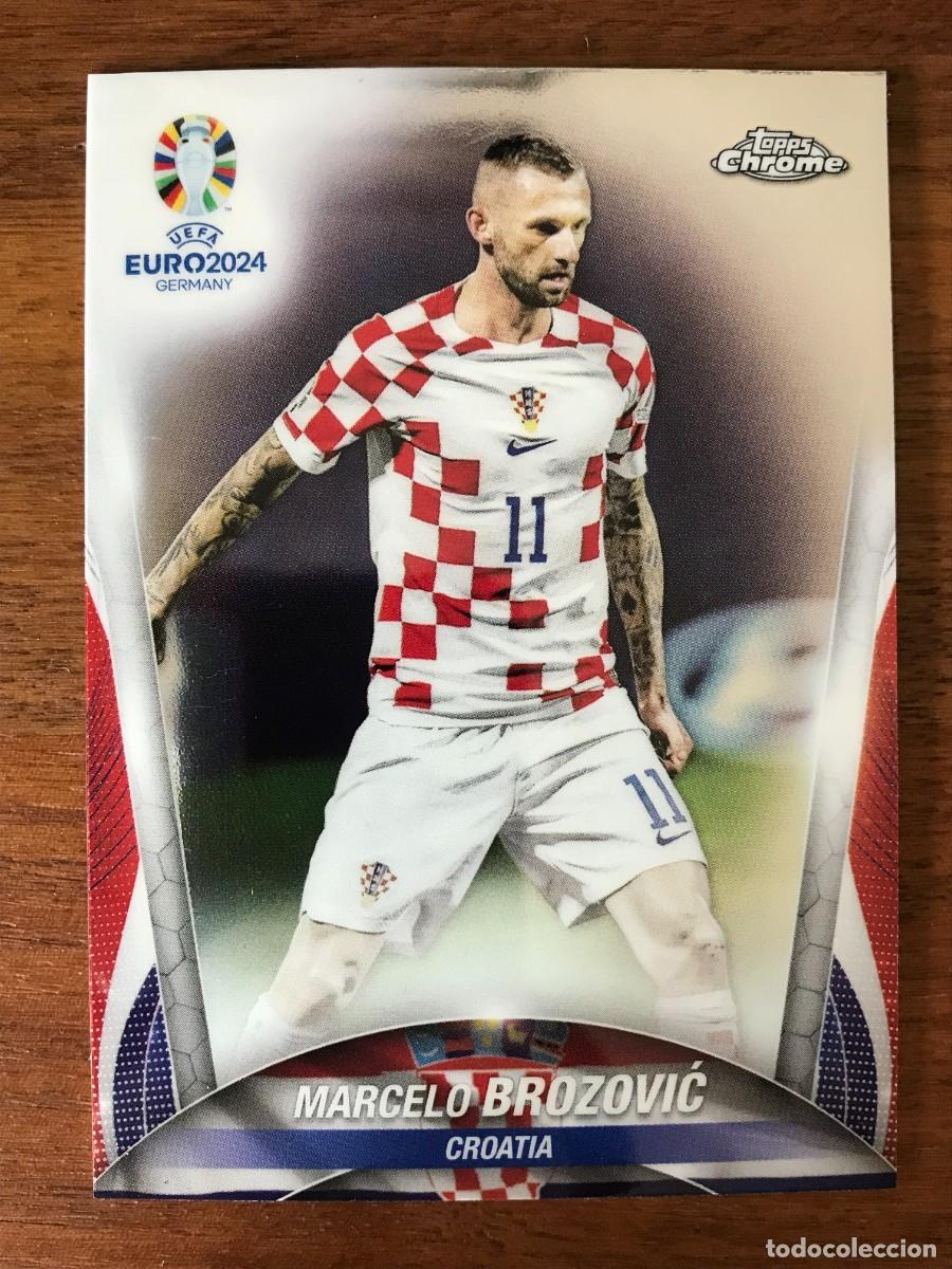 Cromos de f&uacute;tbol: MARCELO BROZOVIC - CROACIA - TOPPS CHROME UEFA EURO 2024 24