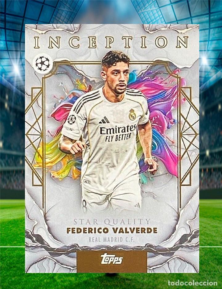 Cromos de f&uacute;tbol: Federico Valverde 2025-26 Topps Inception UCC Star