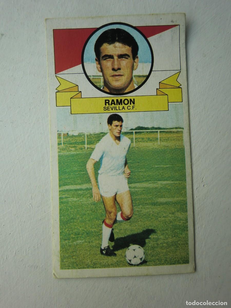 Cromos de f&uacute;tbol: Cromo de f&uacute;tbol LIGA ESTE 85-86 1985-1986: RAM&Oacute;N (Sevilla), baja