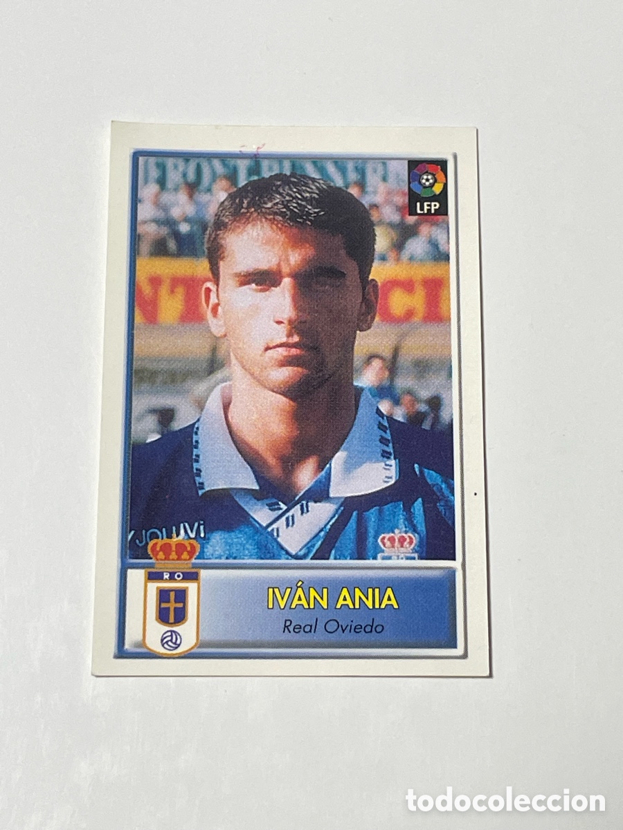 Cromos de f&uacute;tbol: Ivan Ania Oviedo 95/96 Bollycao #141