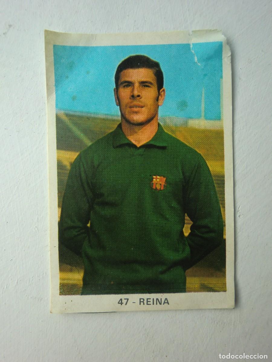 Cromos de f&uacute;tbol: Cromo f&uacute;tbol CAMPEONATOS NACIONALES Y M&Eacute;JICO 70-71 1970-1971 de RUIZ ROMERO: REINA (Barcelona) N&ordm; 47
