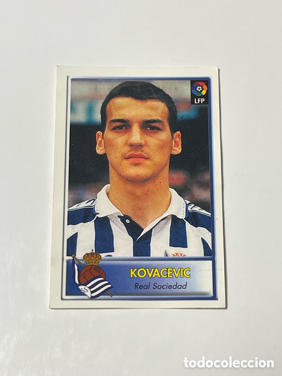 Cromos de f&uacute;tbol: Darko Kovacevic Real Sociedad 95/96 Bollycao #176