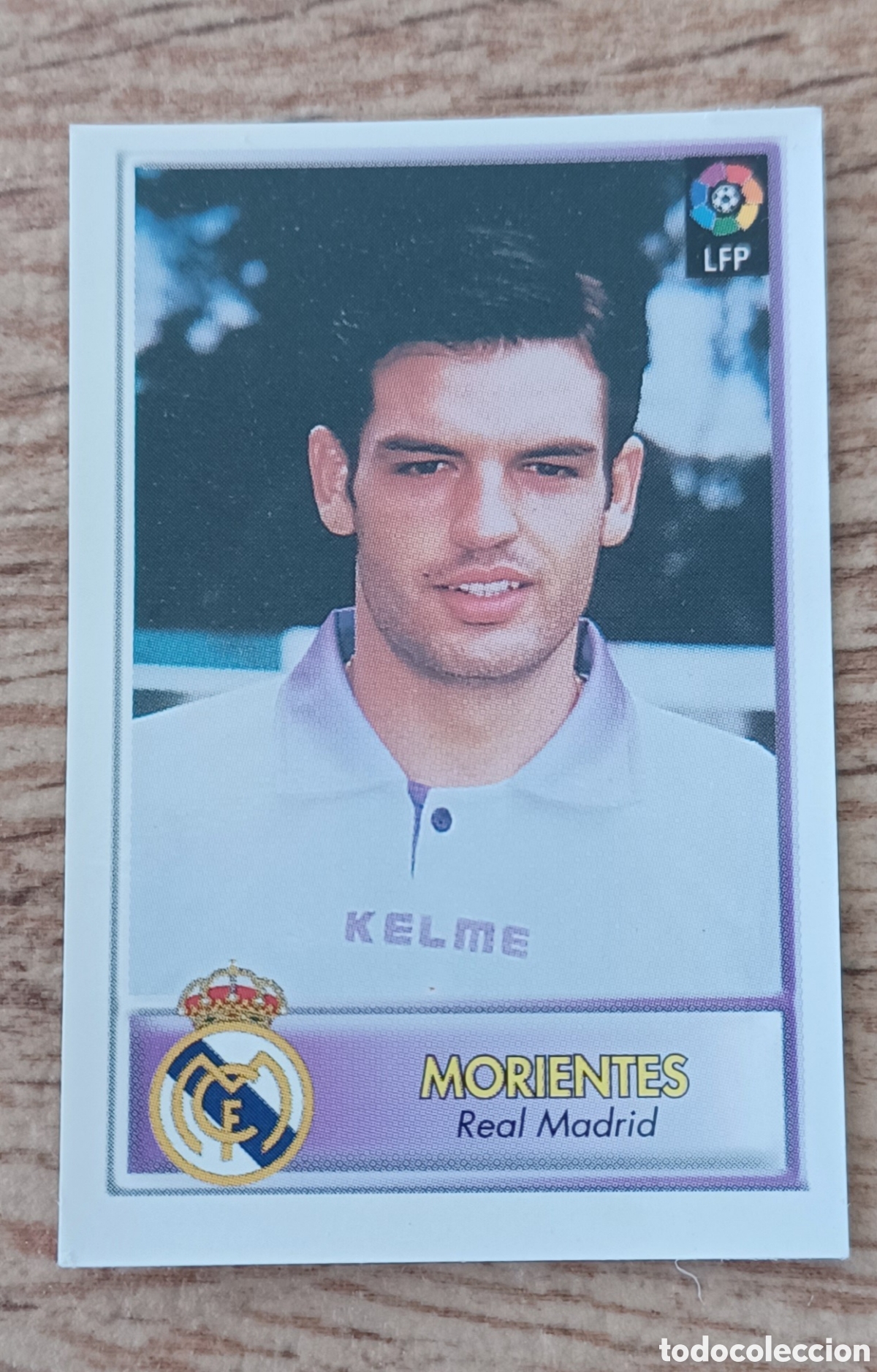 Cromos de f&uacute;tbol: CROMO MORIENTES N 239 REAL MADRID COLECCI&Oacute;N BOLLYCAO FUTBOL 97 98