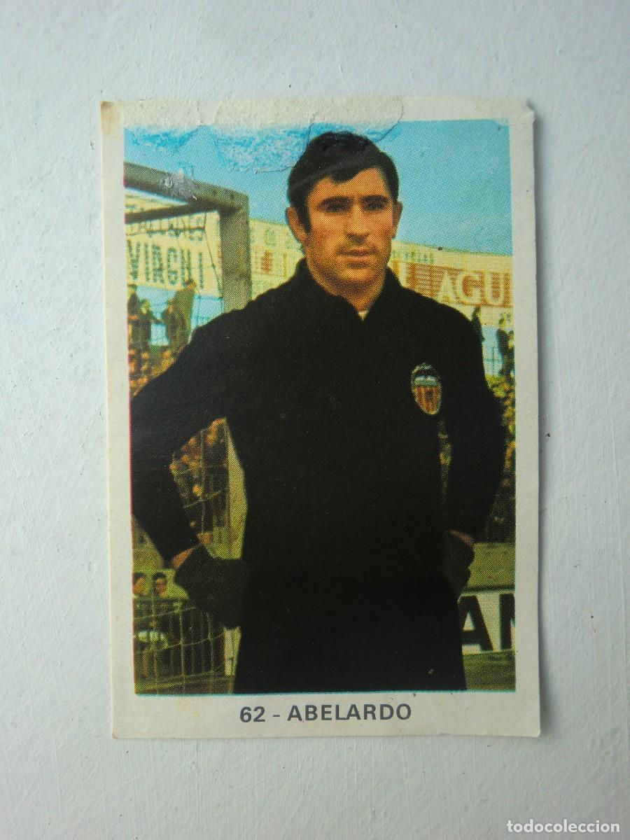 Cromos de f&uacute;tbol: Cromo f&uacute;tbol CAMPEONATOS NACIONALES Y M&Eacute;JICO 70-71 1970-1971 RUIZ ROMERO: ABELARDO (Valencia) N&ordm; 62