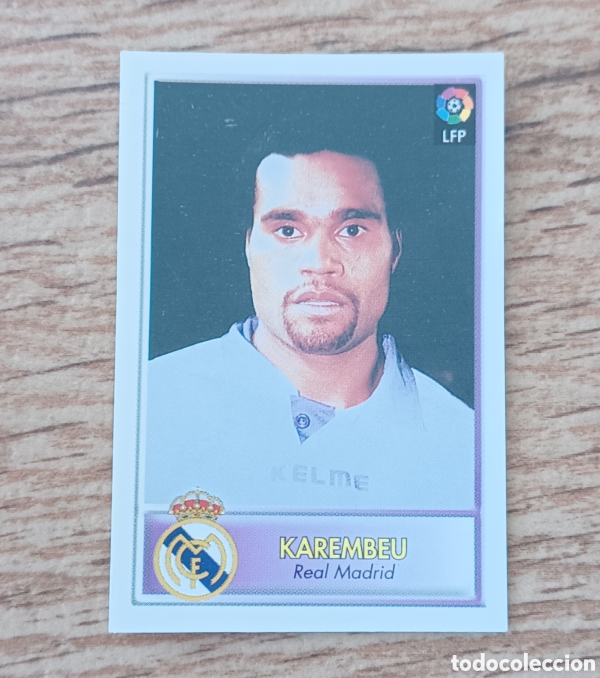 Cromos de f&uacute;tbol: CROMO KAREMBEU N 241 REAL MADRID COLECCI&Oacute;N BOLLYCAO FUTBOL 97 98