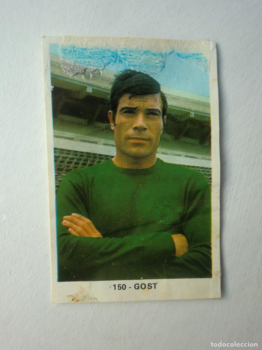 Cromos de f&uacute;tbol: Cromo de f&uacute;tbol CAMPEONATOS NACIONALES Y M&Eacute;JICO 70-71 1970-1971 de RUIZ ROMERO: GOST (Celta) N&ordm; 150