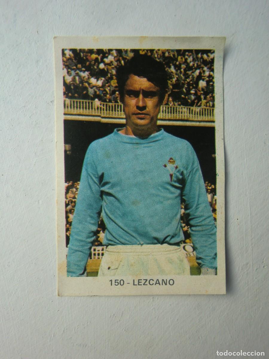 Cromos de f&uacute;tbol: Cromo f&uacute;tbol CAMPEONATOS NACIONALES Y M&Eacute;JICO 70-71 1970-1971 de RUIZ ROMERO: LEZCANO (Celta) N&ordm; 150