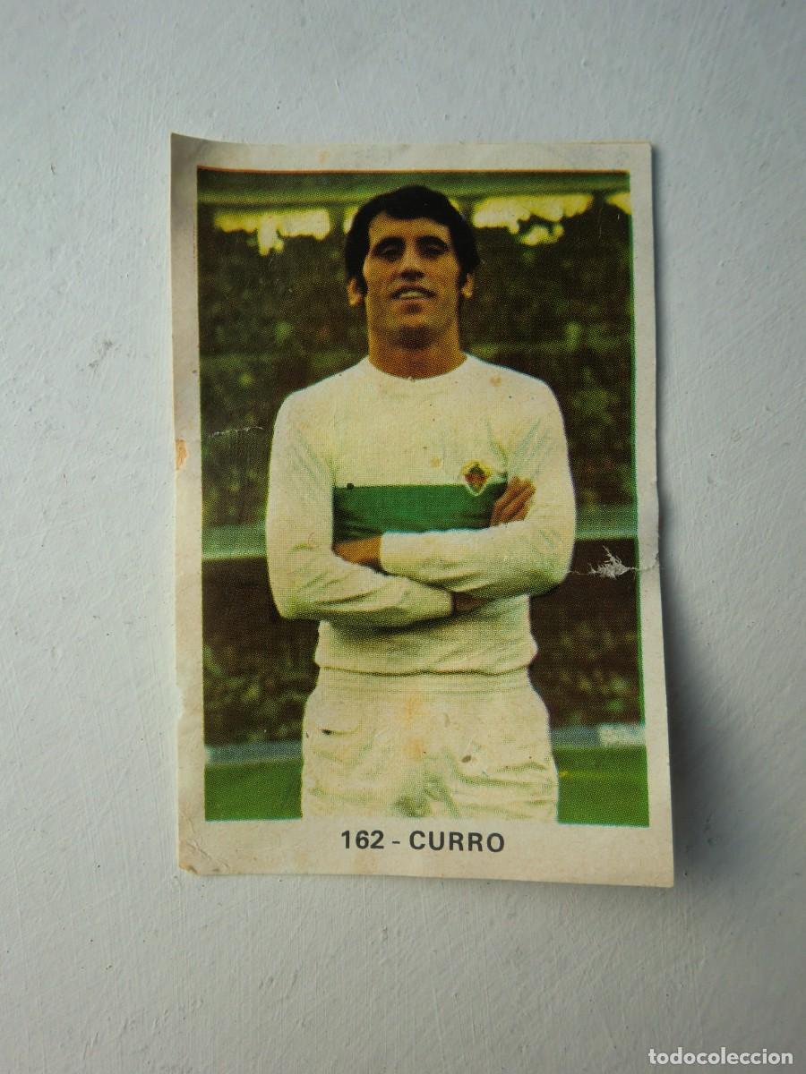 Cromos de f&uacute;tbol: Cromo de f&uacute;tbol CAMPEONATOS NACIONALES Y M&Eacute;JICO 70-71 1970-1971 de RUIZ ROMERO: CURRO (Elche) N&ordm; 162
