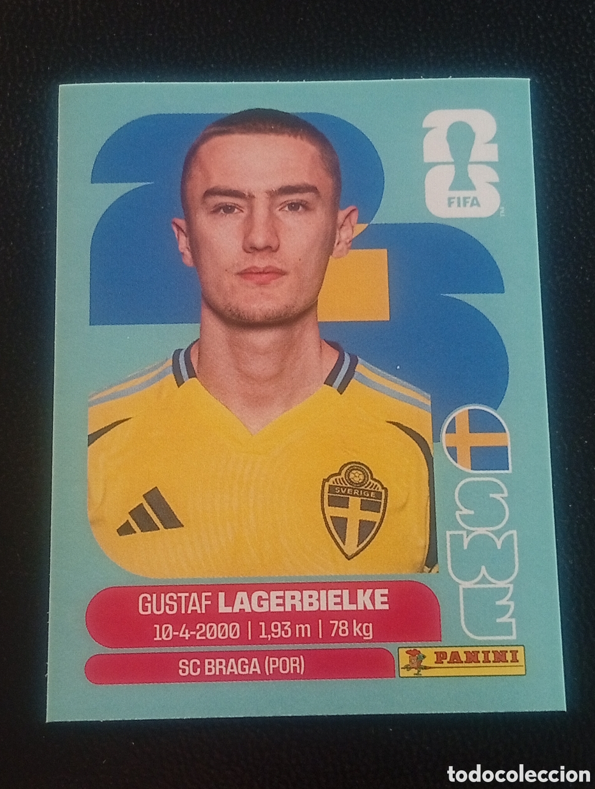 Cromos de f&uacute;tbol: SWE 7 SVERIGE SUECIA MUNDIAL F&Uacute;TBOL 2026 FIFA WORLD CUP PANINI CROMO STICKER SWE7