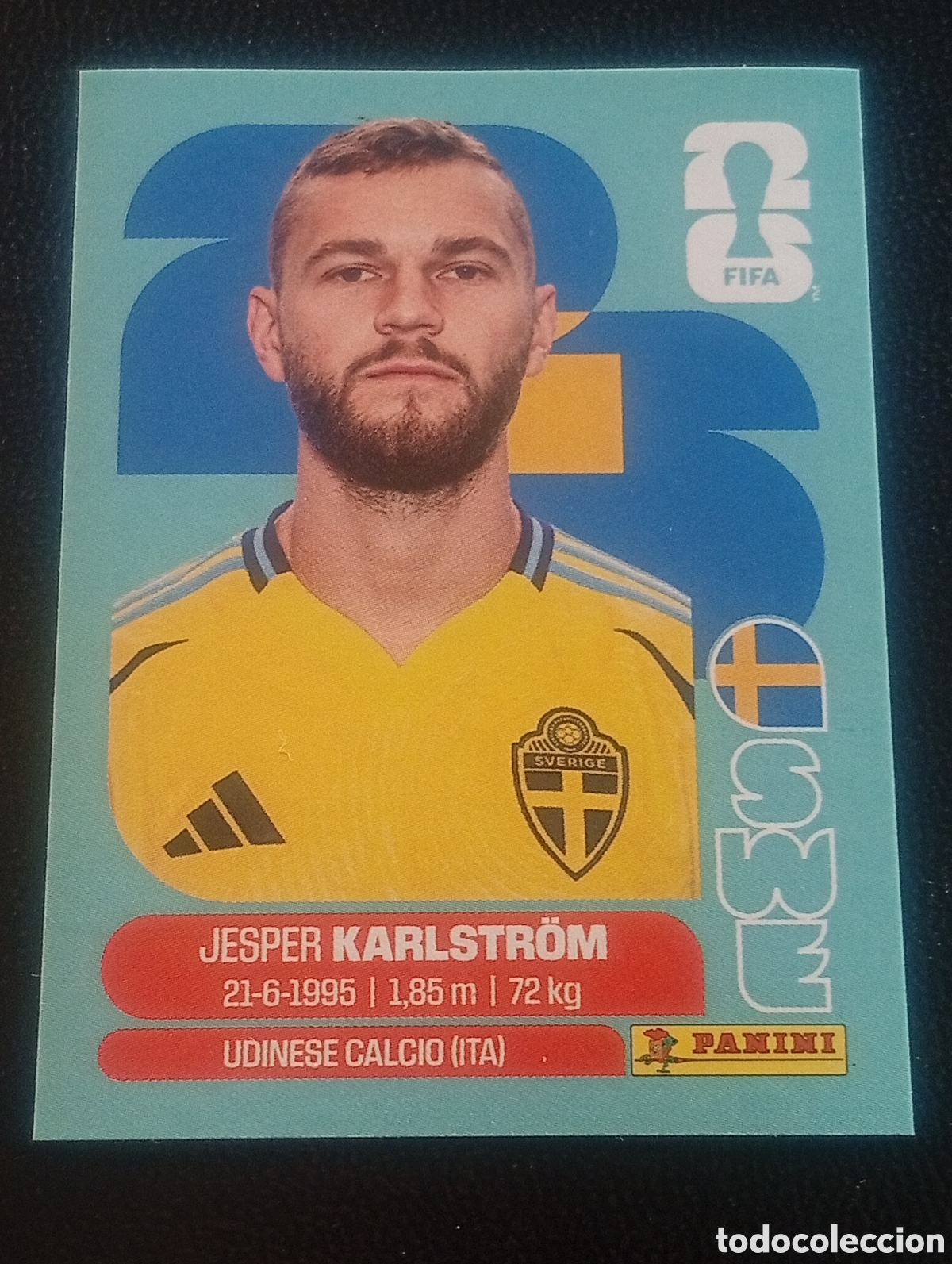 Cromos de f&uacute;tbol: SWE 10 SVERIGE SUECIA MUNDIAL F&Uacute;TBOL 2026 FIFA WORLD CUP PANINI CROMO STICKER SWE10