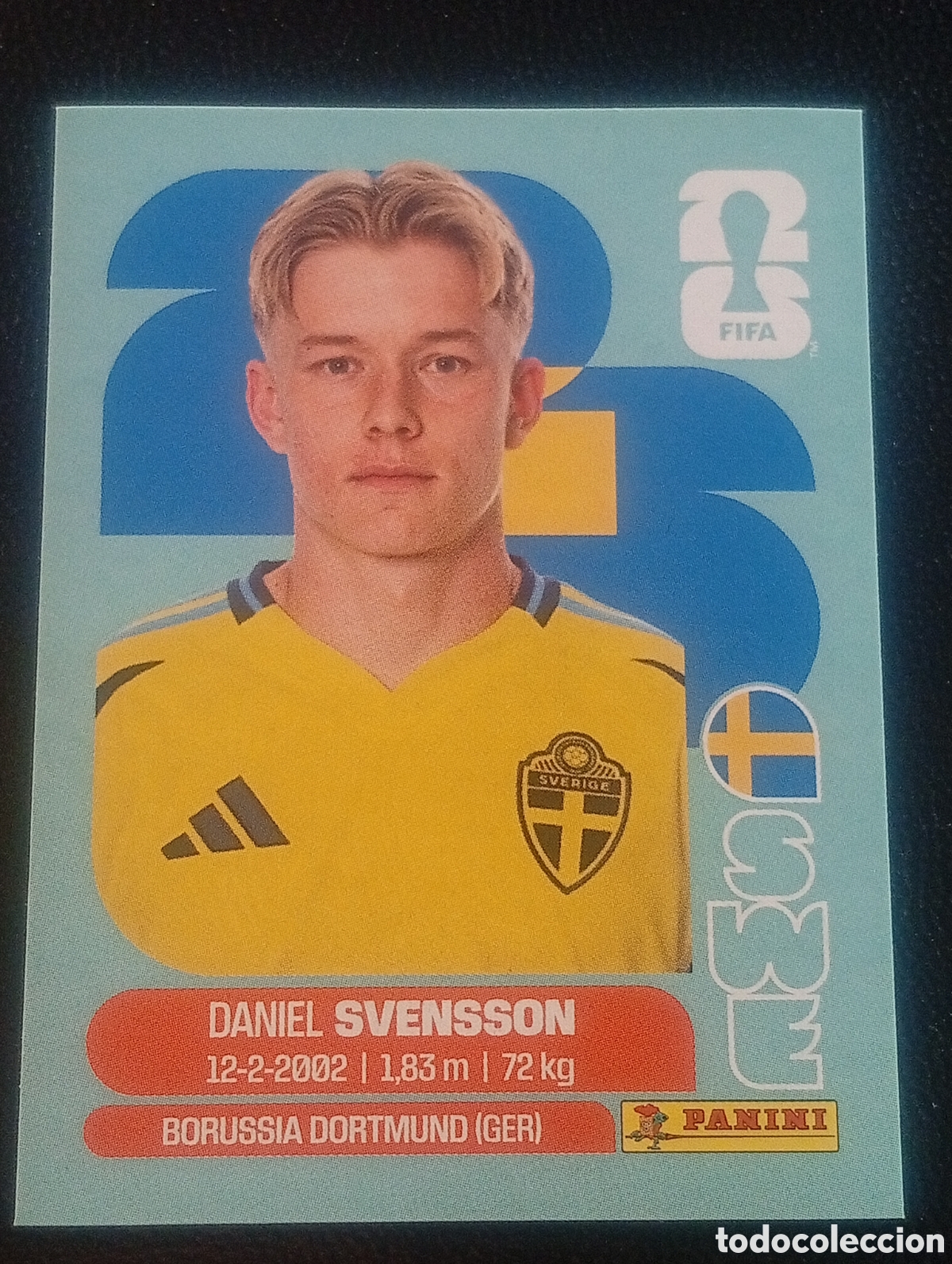 Cromos de f&uacute;tbol: SWE 14 SVERIGE SUECIA MUNDIAL F&Uacute;TBOL 2026 FIFA WORLD CUP PANINI CROMO STICKER SWE14