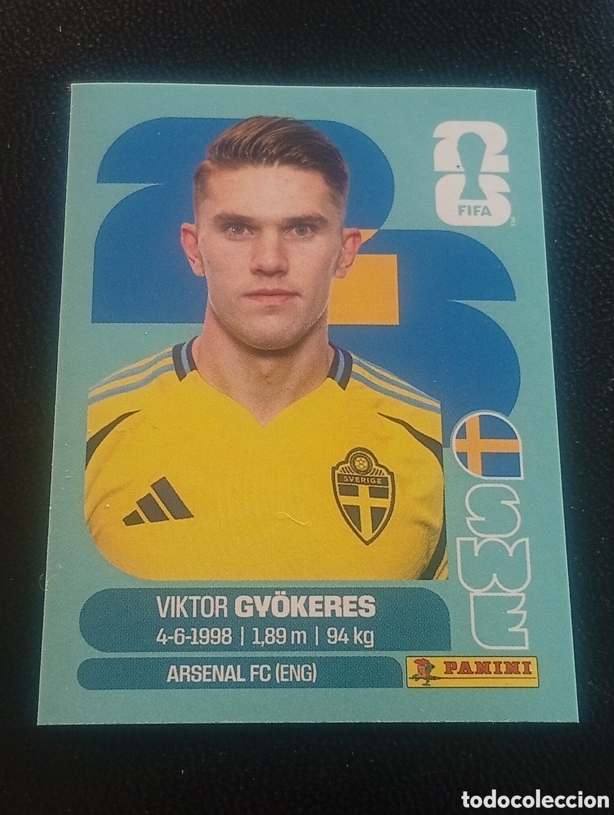 Cromos de f&uacute;tbol: SWE 20 SVERIGE SUECIA MUNDIAL F&Uacute;TBOL 2026 FIFA WORLD CUP PANINI CROMO STICKER SWE20