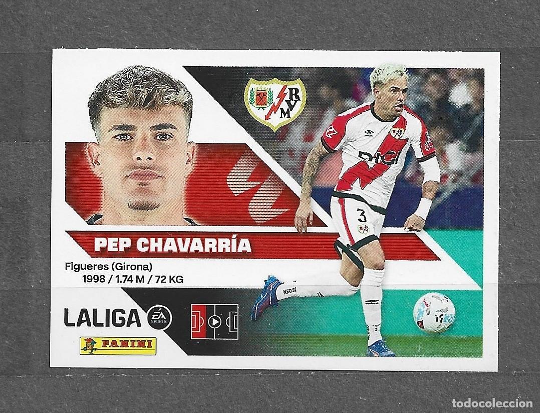 Cromos de f&uacute;tbol: Liga este 26/27 - Pep Chavarr&iacute;a - N&ordm; 10 - Rayo Vallecano