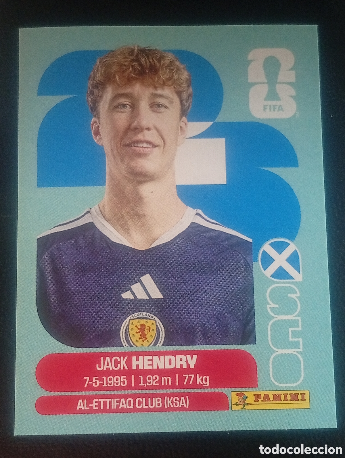 Cromos de f&uacute;tbol: SCO 3 HENDRY ESCOCIA SCOTLAND MUNDIAL F&Uacute;TBOL 2026 FIFA WORLD CUP PANINI CROMO STICKER SCO3