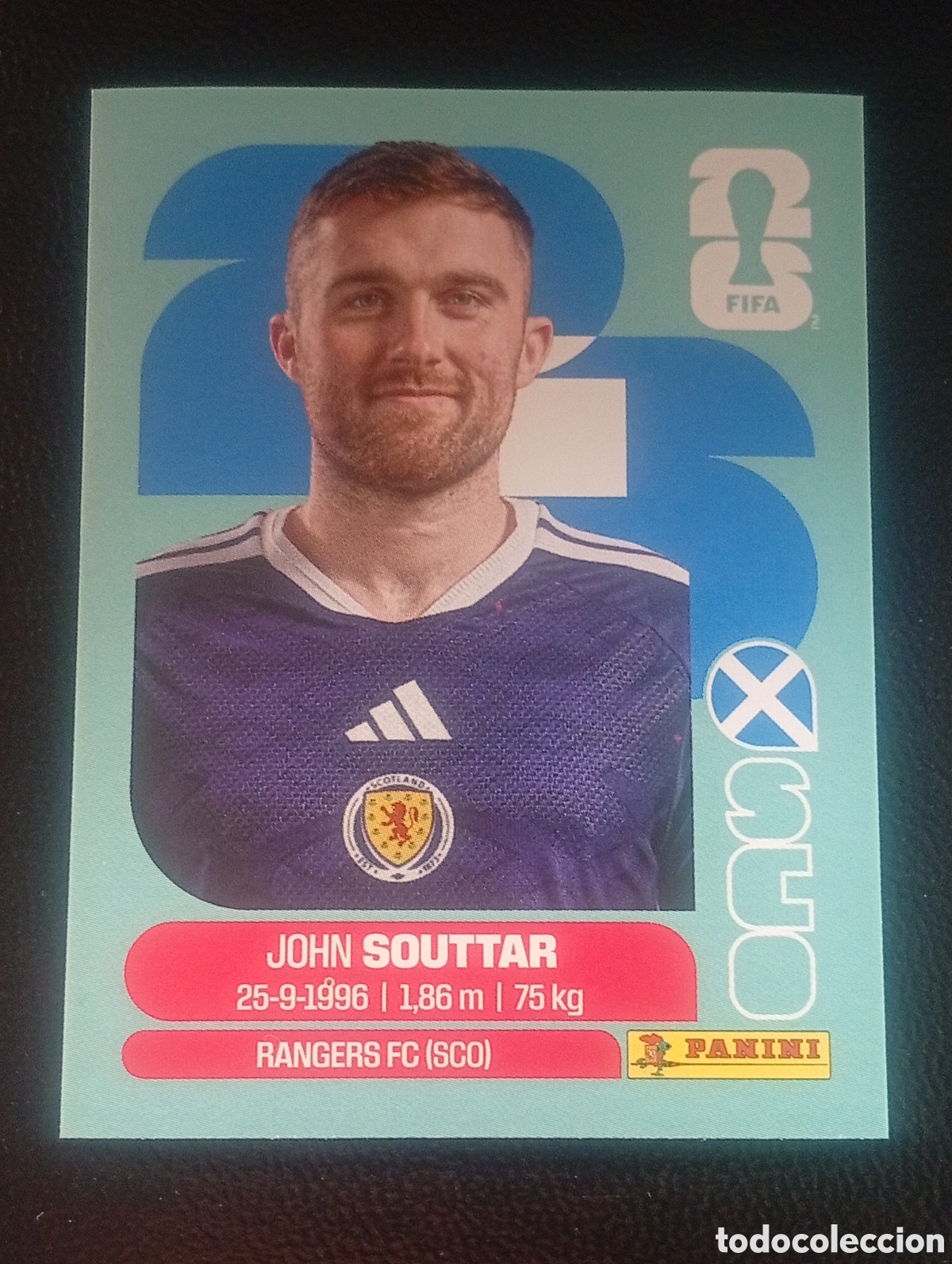Cromos de f&uacute;tbol: SCO 8 SOUTTAR ESCOCIA SCOTLAND MUNDIAL F&Uacute;TBOL 2026 FIFA WORLD CUP PANINI CROMO STICKER SCO8