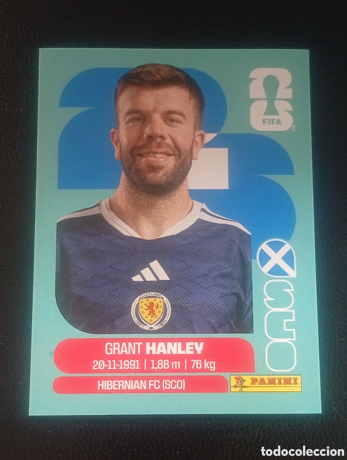 Cromos de f&uacute;tbol: SCO 10 HANLEY ESCOCIA SCOTLAND MUNDIAL F&Uacute;TBOL 2026 FIFA WORLD CUP PANINI CROMO STICKER SCO10