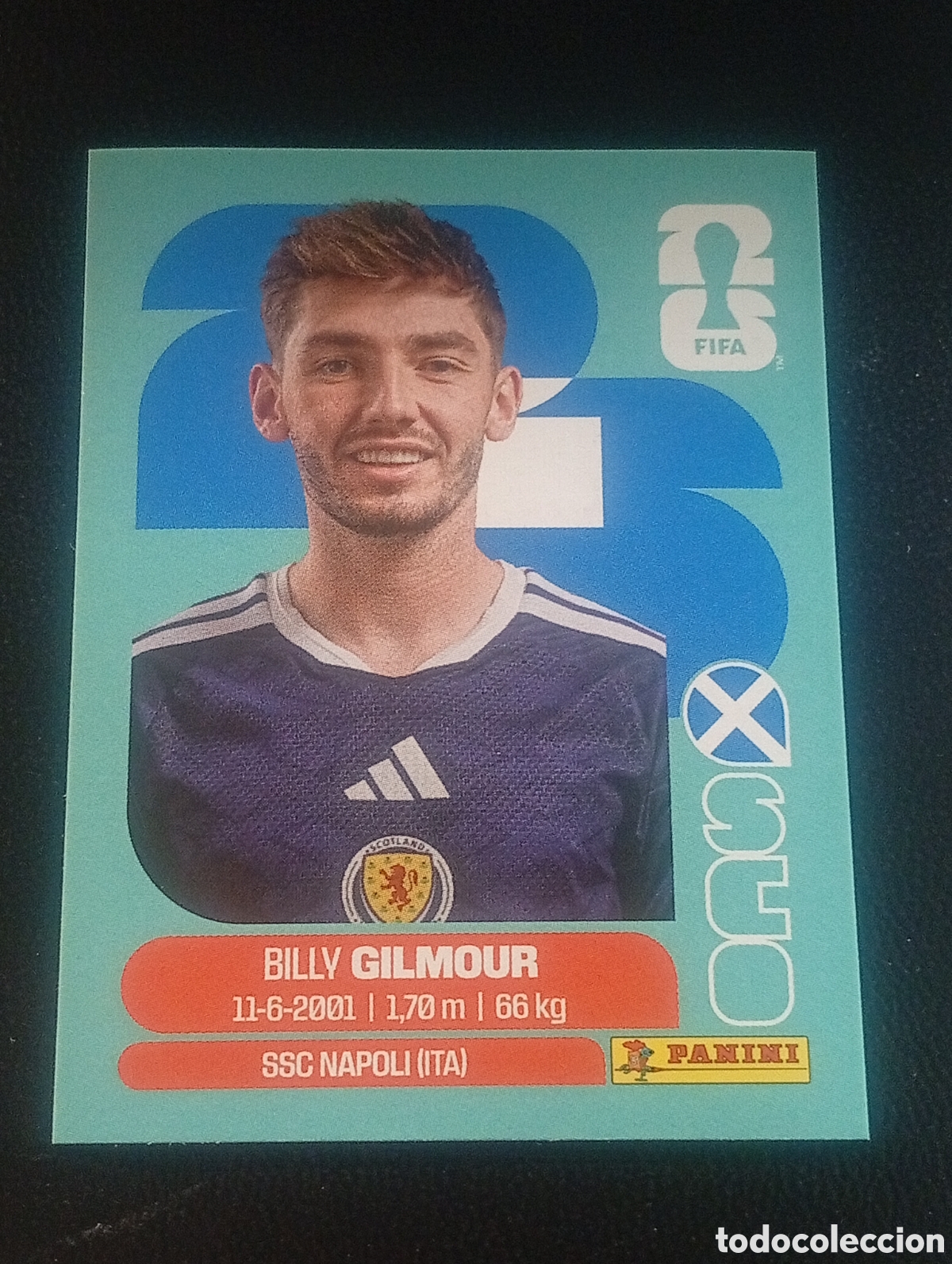 Cromos de f&uacute;tbol: SCO 12 GILMOUR ESCOCIA SCOTLAND MUNDIAL F&Uacute;TBOL 2026 FIFA WORLD CUP PANINI CROMO STICKER SCO12