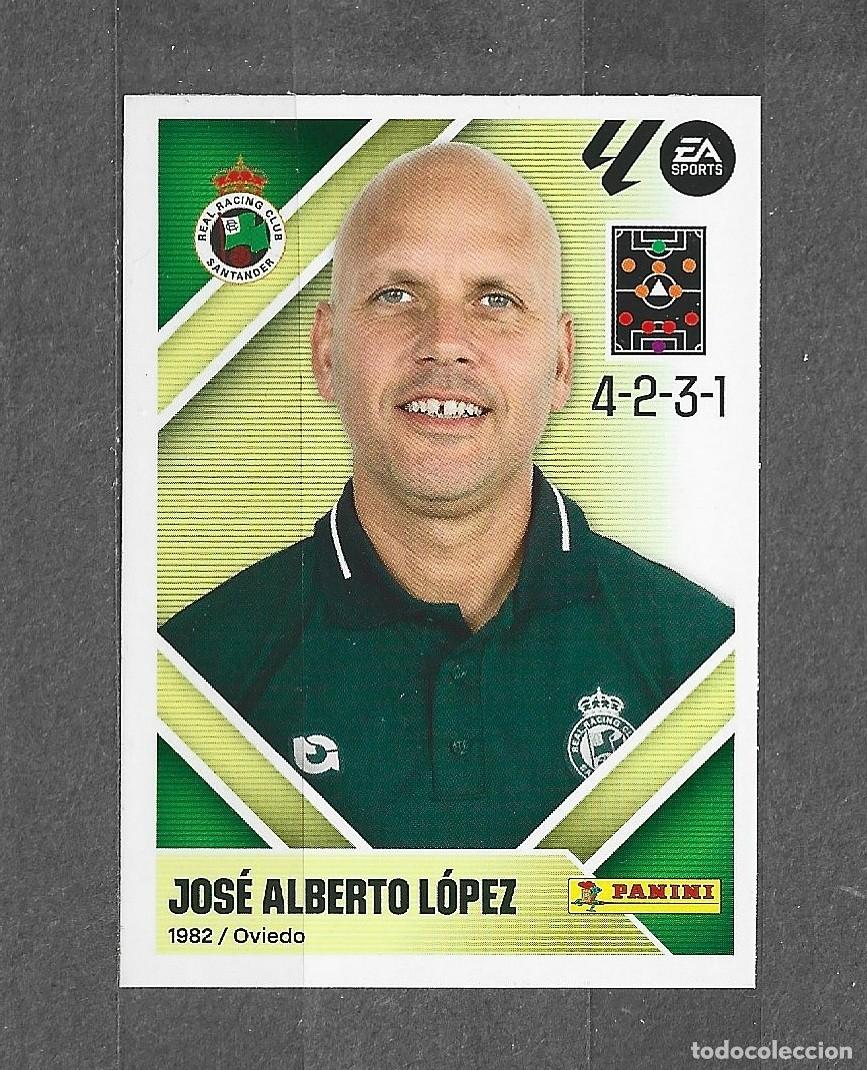 Cromos de f&uacute;tbol: Liga este 26/27 - J. Alberto L&oacute;pez - N&ordm; 2 - R. Racing Club