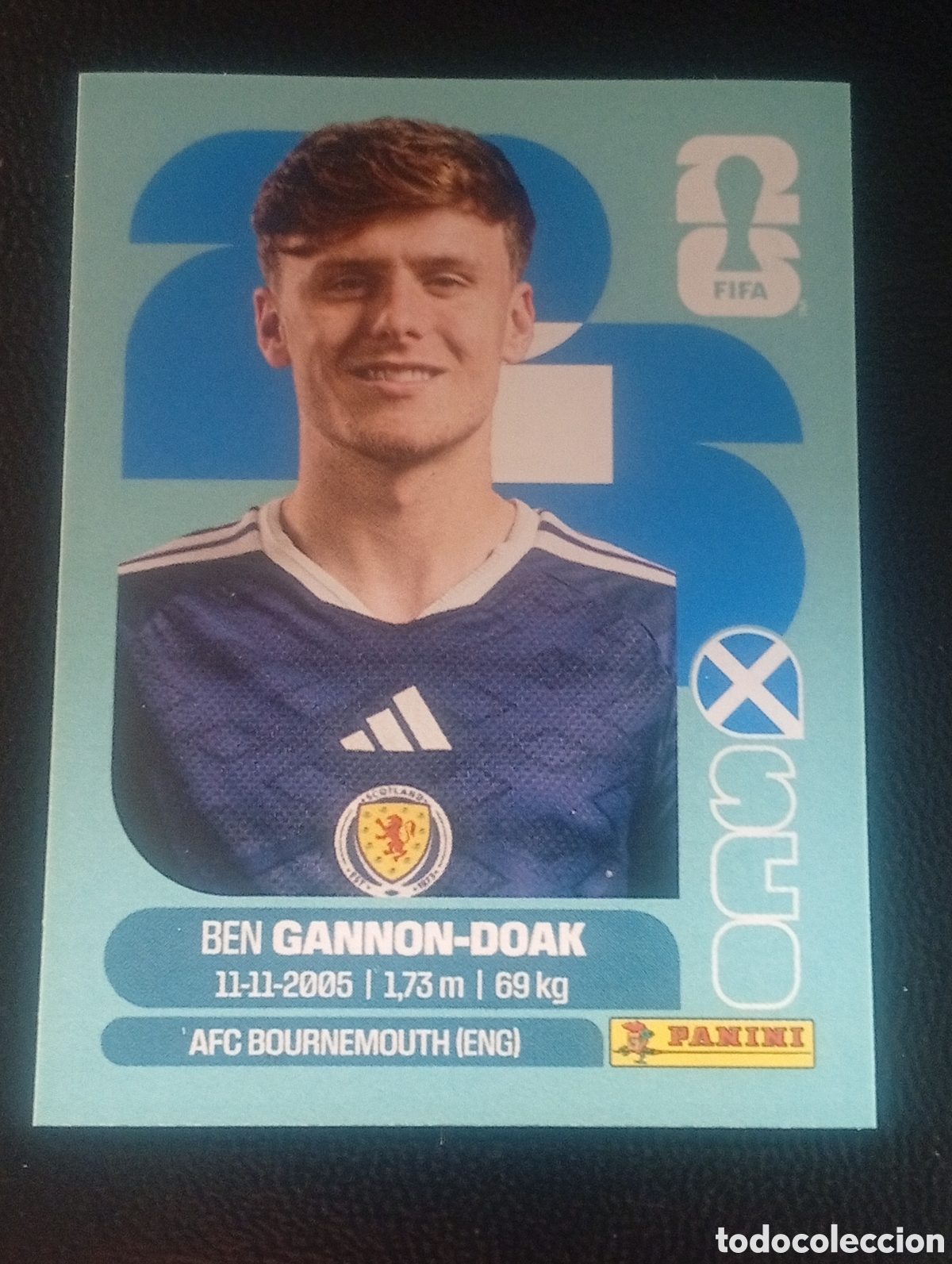 Cromos de f&uacute;tbol: SCO 20 GANNON DOAK ESCOCIA SCOTLAND MUNDIAL F&Uacute;TBOL 2026 FIFA WORLD CUP PANINI CROMO STICKER SCO20