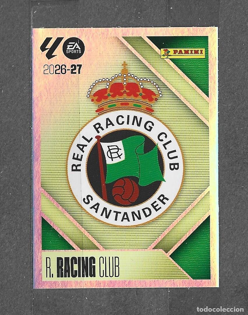 Cromos de f&uacute;tbol: Liga este 26/27 - Escudo - N&ordm; 1 - R. Racing Club