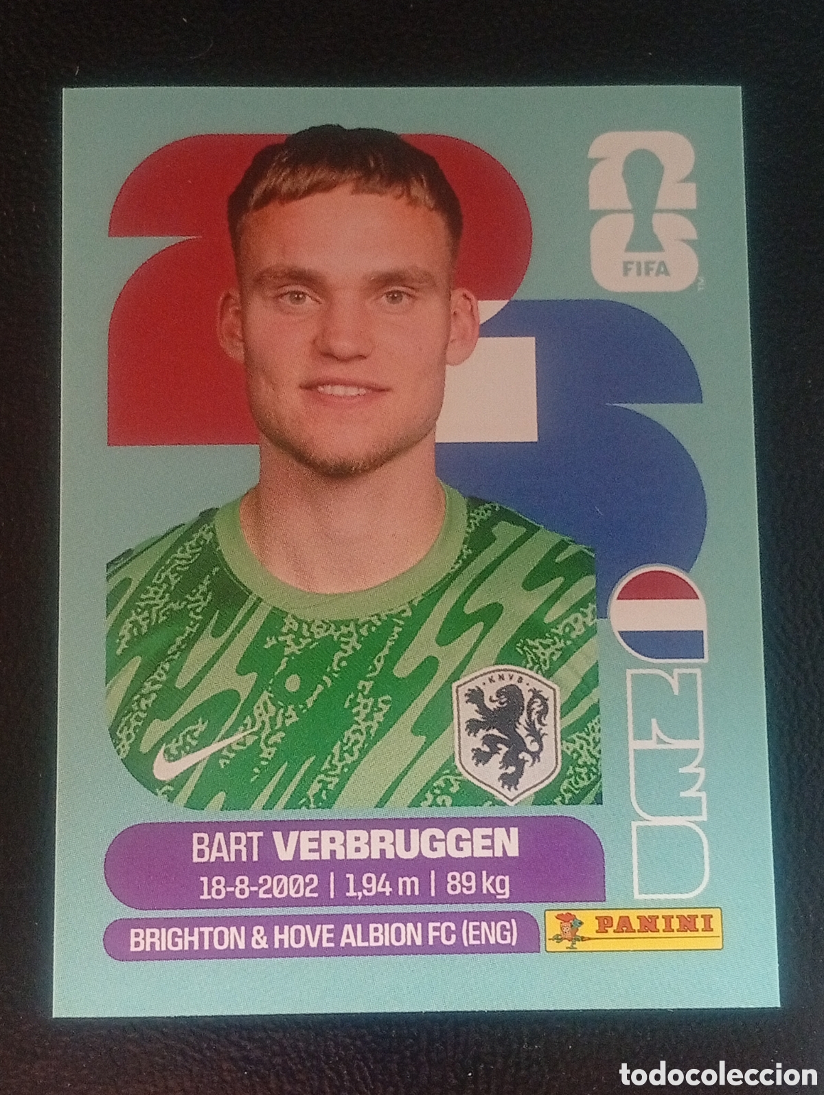 Cromos de f&uacute;tbol: NED 2 HOLANDA MUNDIAL F&Uacute;TBOL 2026 FIFA WORLD CUP PANINI CROMO STICKER NED2