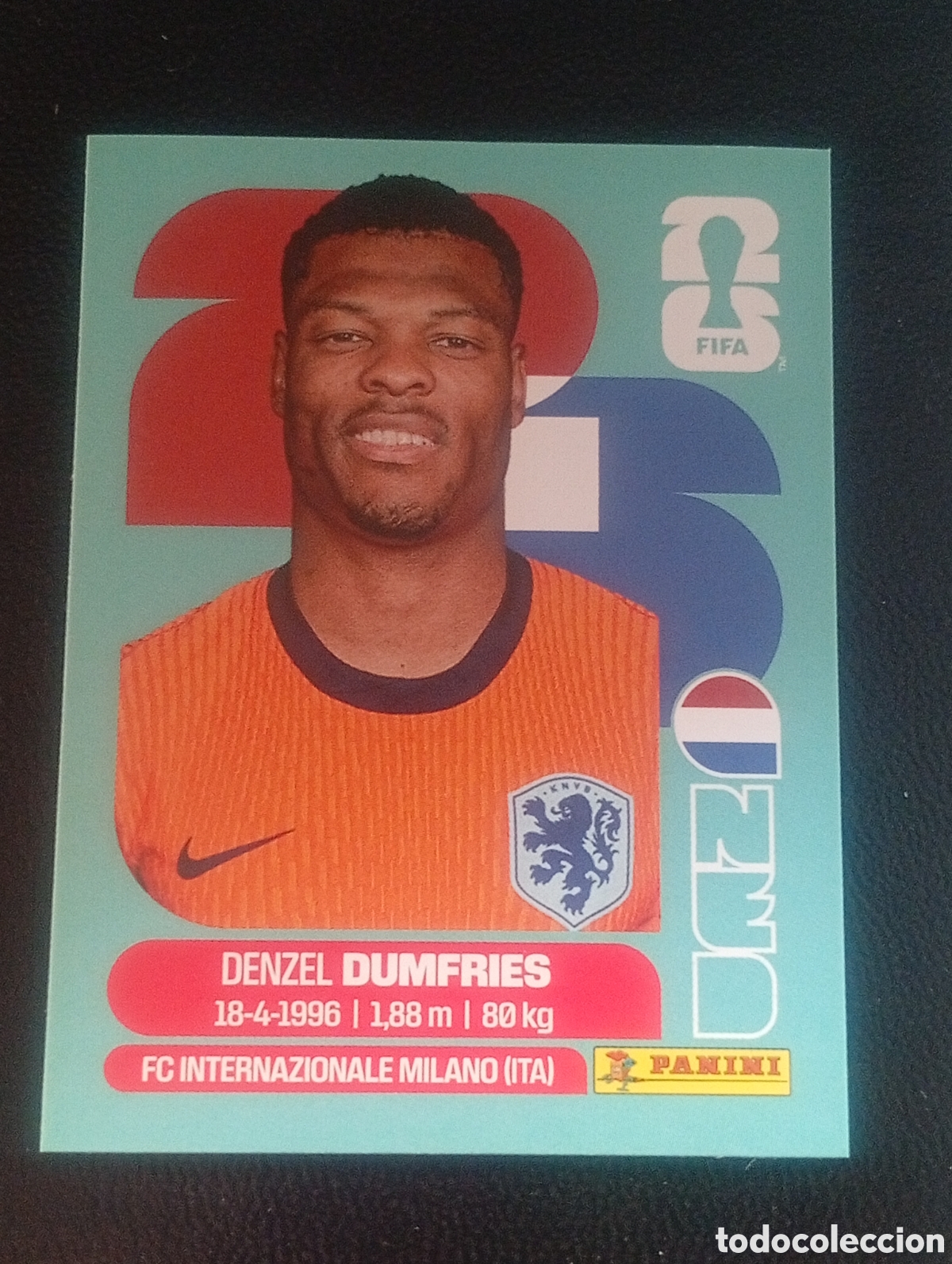 Cromos de f&uacute;tbol: NED 6 DUMFRIES HOLANDA MUNDIAL F&Uacute;TBOL 2026 FIFA WORLD CUP PANINI CROMO STICKER NED6