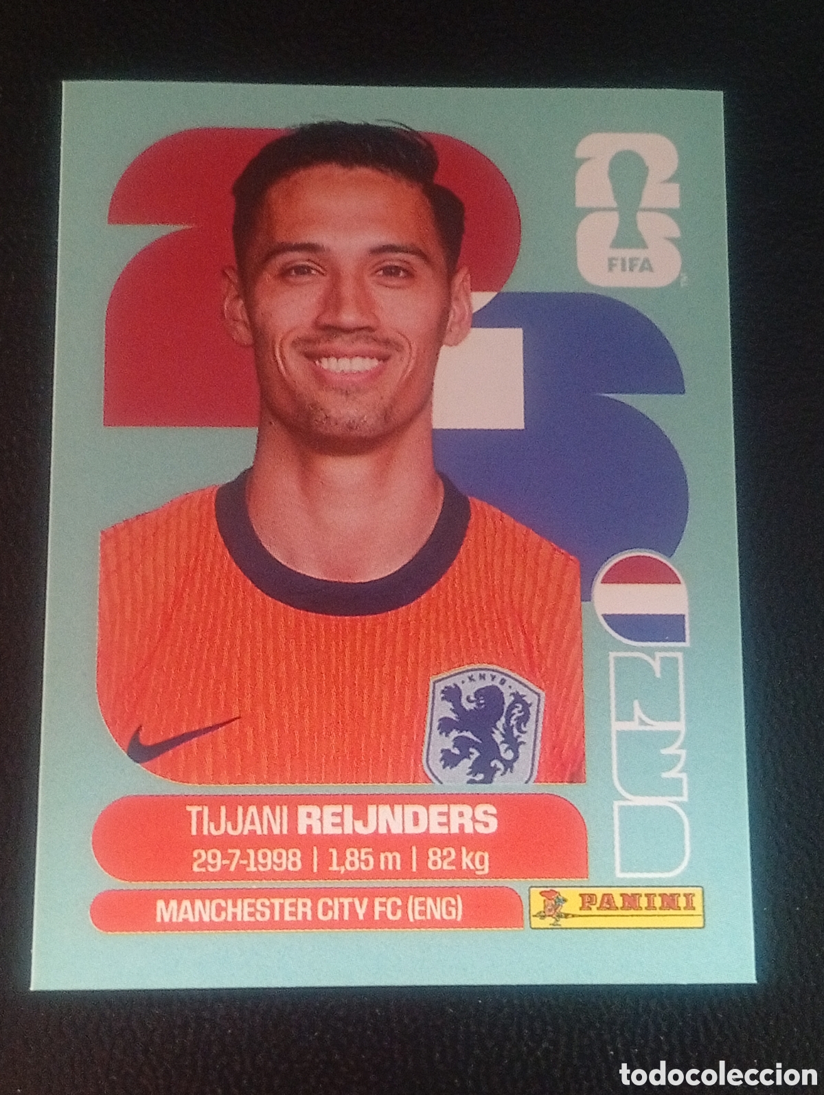 Cromos de f&uacute;tbol: NED 10 HOLANDA MUNDIAL F&Uacute;TBOL 2026 FIFA WORLD CUP PANINI CROMO STICKER NED10