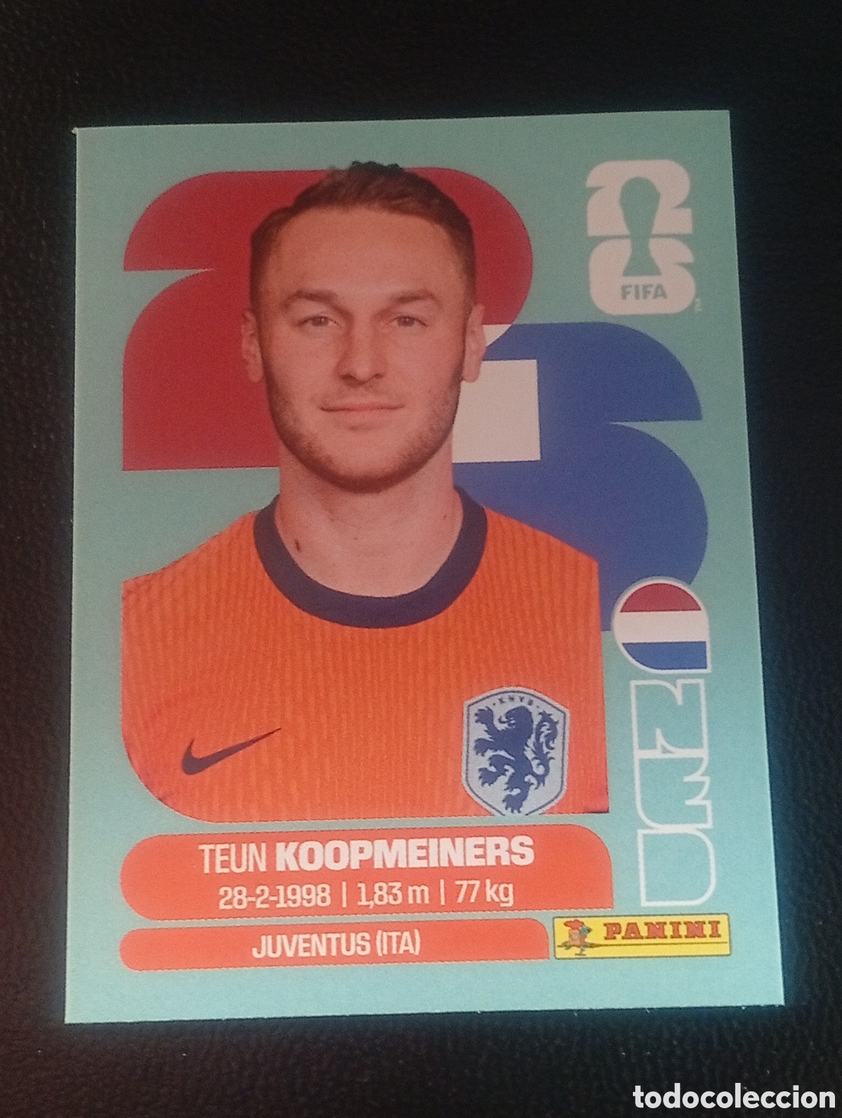 Cromos de f&uacute;tbol: NED 12 HOLANDA MUNDIAL F&Uacute;TBOL 2026 FIFA WORLD CUP PANINI CROMO STICKER NED12